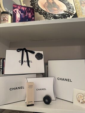 CHANEL Branded Gift Boxes and packaging